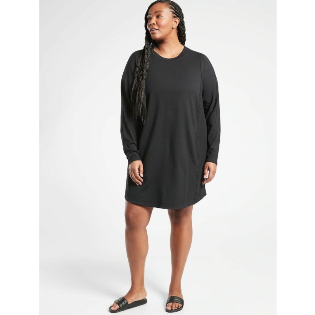 Athleta Balance Dress Black